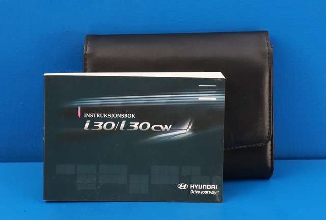 Instruksjonsbok til Hyundai i30, 2007-2012 (Type I)  