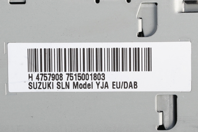 Bilstereo navigasjon til Suzuki Ignis 2016-->> (Type II) (BOSCH|7 515 001 803|39920-62RA3|)
