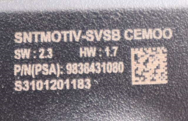 Instrument diverse til Toyota Proace City 2020-->>  (PSA|98 364310 80|)