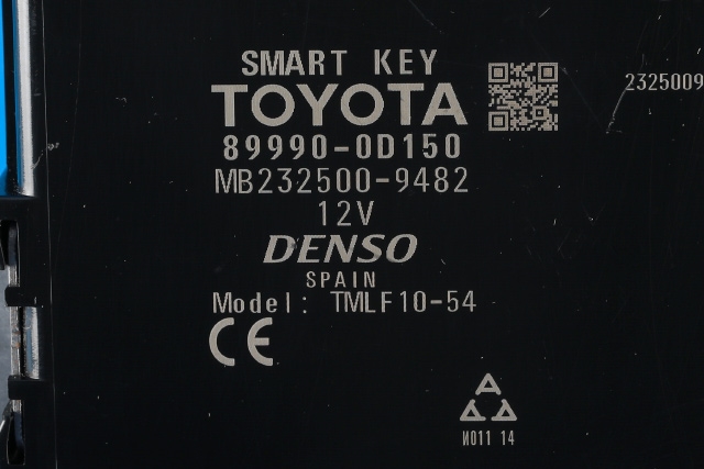 Styreenhet nøkkelfri/keyless til Toyota Yaris 2014-2020 (Type III, Fase 2) (TOYOTA|89990-0D150|)