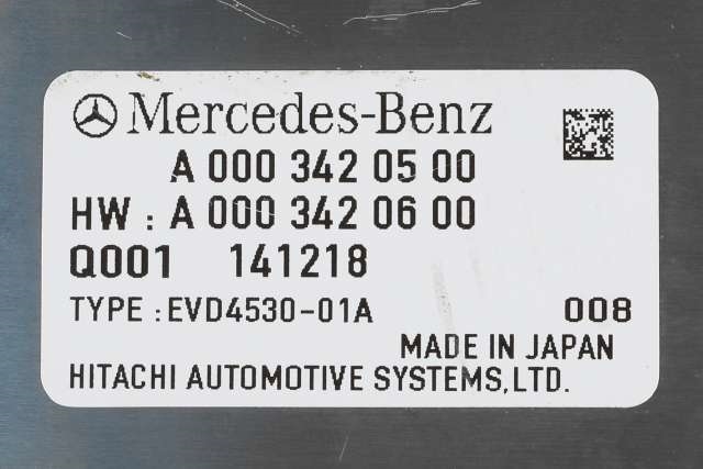 DCDC converter hybrid til Mercedes GLE 2015-2018 (Fase 2) (W166) (W166) (MERCEDES|000 342 06 00|)