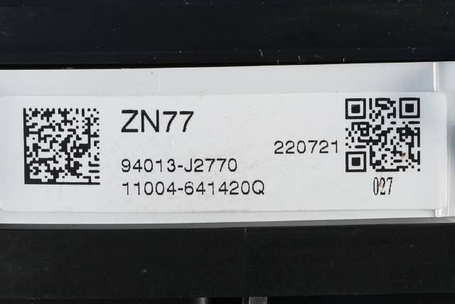 Instrumentpanel til Kia e-Soul 2019-->> (Type III) (KIA|94013-J2770|)