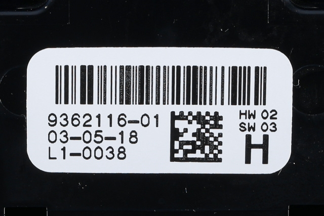 Bryter ruteheis førerdørspanel til BMW 2-Serie, Active/Gran Tourer 2014-->> (F45/F46) (F45/F46) (BMW|9 362 116|)
