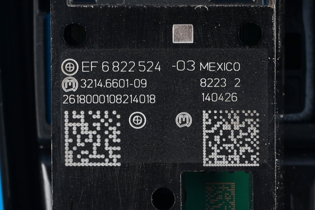 Bryter elektrisk håndbrekk/parkbrems til BMW 2-Serie, Active/Gran Tourer 2014-->> (F45/F46) (F45/F46) (BMW|6 822 524|)