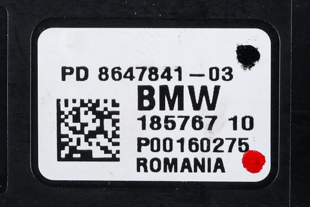 Styreenhet diverse til BMW 2-Serie, Active/Gran Tourer 2014-->> (F45/F46) (F45/F46) (BMW|8 647 841|)