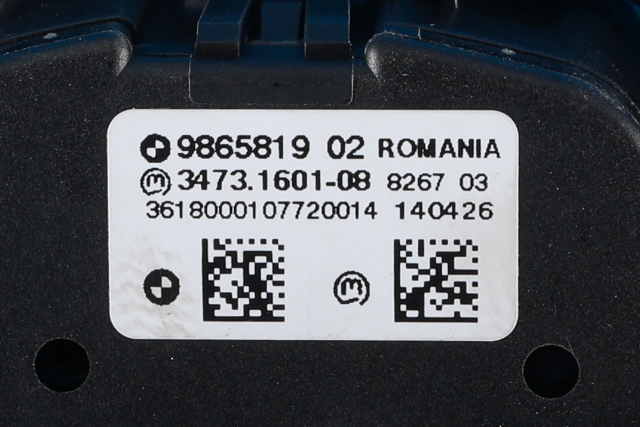 Bryter lys til BMW 2-Serie, Active/Gran Tourer 2014-->> (F45/F46) (F45/F46) (BMW|9 865 819|)