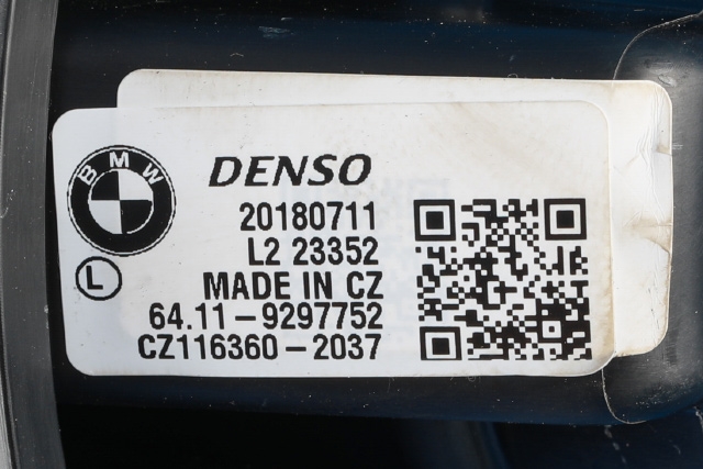 Varmeapparat motor til BMW 2-Serie, Active/Gran Tourer 2014-->> (F45/F46) (F45/F46) (BMW|9 297 752|)
