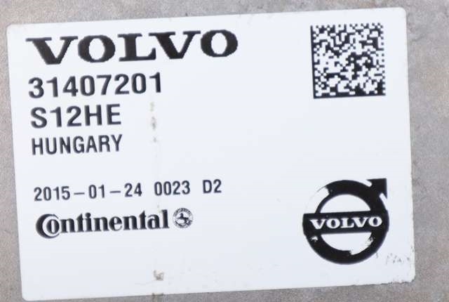 DCDC converter hybrid til Volvo V60/V60 CC 2013-2018 (Type I, Fase 2) (VOLVO|31407201|)