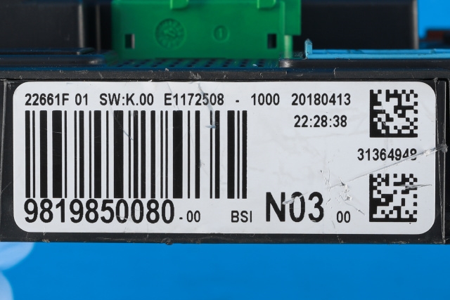 Styreenhet diverse til Peugeot 2008 2013-2019 (Type I)  (PEUGEOT|98 198500 80|)
