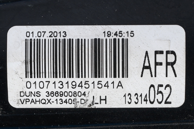 Baklykt venstre ytre til Opel Astra J 2010-2015  (GM|13 314 052|)