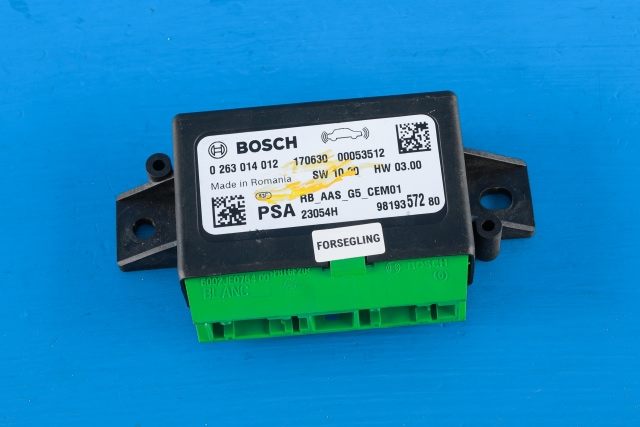 Styreenhet parkering til Peugeot 308, 2013-2021 (Type II)  (BOSCH|0 263 014 012)