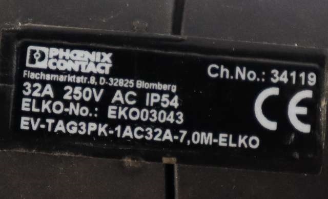 Batterilader kabel til Ford Focus, electric 2012-2018  (ELKO|EKO03043|)