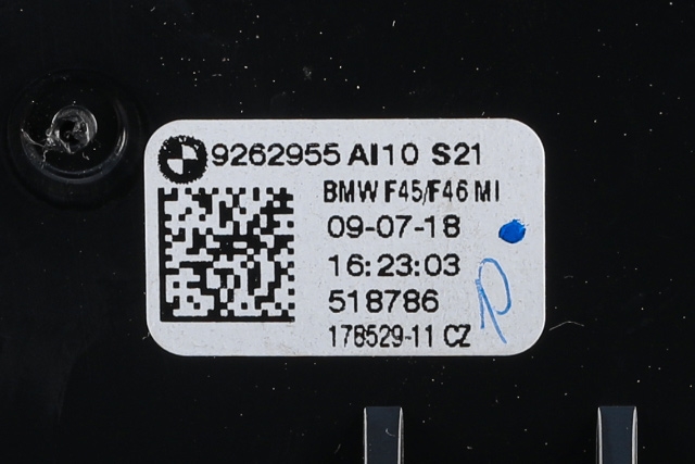 Dashbord friskluftdyse til BMW 2-Serie, Active/Gran Tourer 2014-->> (F45/F46) (F45/F46) (BMW|9 319 574|)