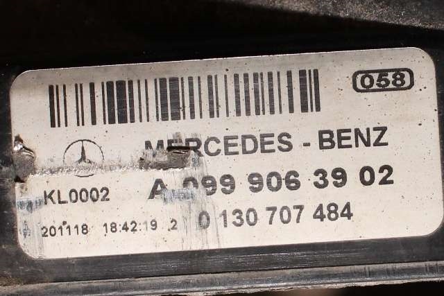 Kjølevifte til Mercedes EQV 2020-->> (W447) (W447) (MERCEDES|A 099 906 39 02|)