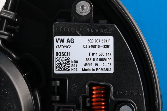 Varmeapparat motor til Škoda Octavia 2017-2020 (Type III, Fase 2)  (VAG|5WB 819 015|)