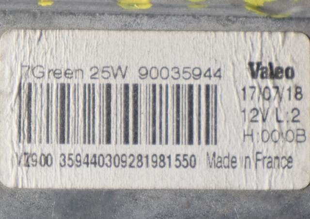 Styreenhet xenon/ballast til Toyota Proace 2016-->> (Type II)  (VALEO|90035944|)