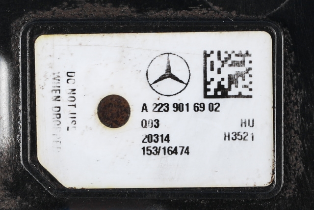 Høyttaler motorlyd, AVAS (Acoustic Vehicle Alerting System) til Mercedes EQV 2020-->> (W447) (W447) (MERCEDES|A 223 901 69 02|)