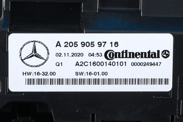 Tak diverse til Mercedes EQV 2020-->> (W447) (W447) (MERCEDES|A 205 905 97 16|)