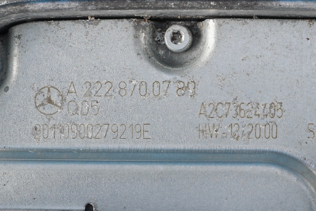 Styreenhet LED til Mercedes EQV 2020-->> (W447) (W447) (MERCEDES|A 222 870 07 89|)