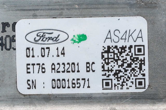 Ruteheis venstre foran til Ford Transit Courier 2014-2018 (Type I, Fase 1)  (FORD|ET76-A23201-BC|)