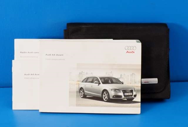 Instruksjonsbok til Audi A4, 2007-2014 (Type IV) (B8) (B8)