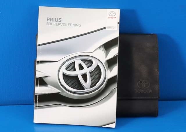 Instruksjonsbok til Toyota Prius, 2016-2023 (Type IV) (combi) (combi)