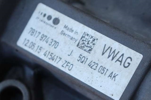 Tannstang elektrisk til Audi A3 2012-2016 (Type III, Fase 1)  (VAG|5Q1 423 051 AK|5Q0 909 144 R|)