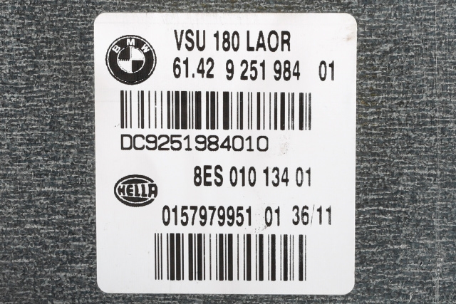 Styreenhet diverse til BMW 5-Serie 2010-2017 (F10/F11) (F10/F11) (HELLA|8ES 010 134-01|9 251 984|)