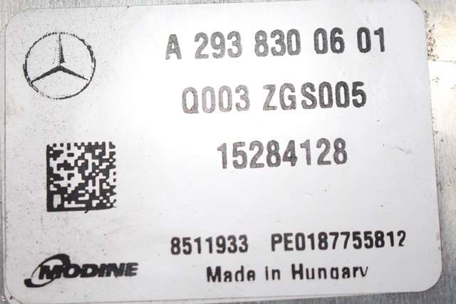 Aircondition diverse til Mercedes EQV 2020-->> (W447) (W447) (MERCEDES|A 293 830 06 01|)