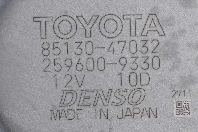 Viskermotor bakrute til Toyota Prius 2016-2023 (Type IV) (combi) (combi) (DENSO|259600-9330|85130-47032|)
