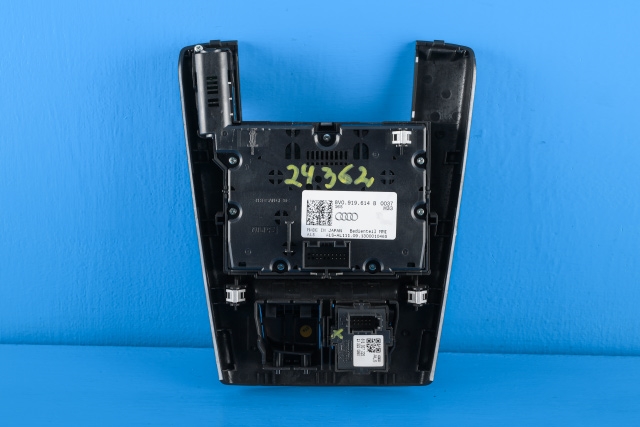 Bilstereo navigasjon betjeningspanel til Audi A3 2012-2016 (Type III, Fase 1)  (VAG|8V0 919 614 B|)