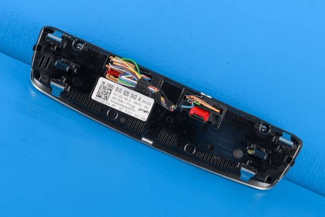 Varmeapparat betjening til Audi A3 2012-2016 (Type III, Fase 1)  (VAG|8V0 820 043 A|)