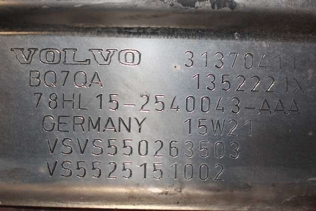 Partikkelfilter til Volvo V60/V60 CC 2013-2018 (Type I, Fase 2)  (VOLVO|31370411|)