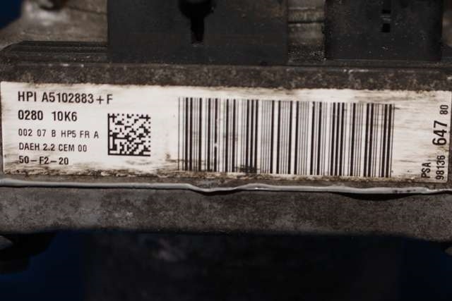 Servo pumpe elektrisk til Peugeot Partner 2015-2019 (Type II, Fase 2)  (PEUGEOT|98 136647 80|)