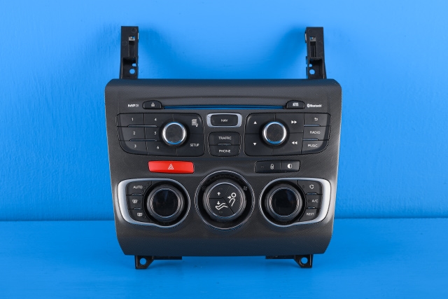 Bilstereo navigasjon betjeningspanel til Citroën C4, 2011-2017 (Type II)  (CITROEN|98 040786 ZD)