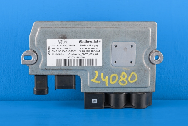 Styreenhet start/stopp til Peugeot Partner 2015-2019 (Type II, Fase 2) (PEUGEOT|98 020967 80|)
