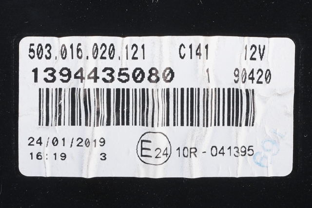 Instrumentpanel til Citroën Jumper 2014-->> (Type III, Fase 2)  (CITROEN|13 944350 80|)