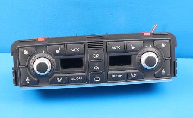 Varmeapparat betjening til Audi A8, 2003-2010 (Type II) (HELLA|5HB 008 480-17)