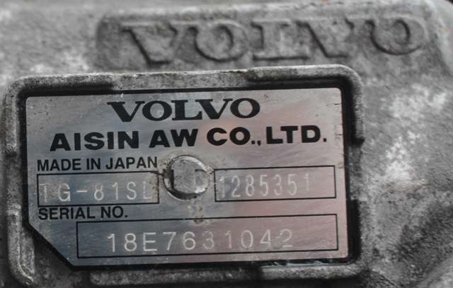 Girkasse hybrid til Volvo XC60 2017-->> (Type II)  (VOLVO|1285351|)