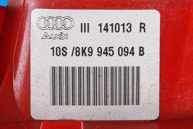 Baklykt høyre indre til Audi A4 2007-2014 (Type IV) (B8) (B8) (VAG|8K9 945 094 B|)