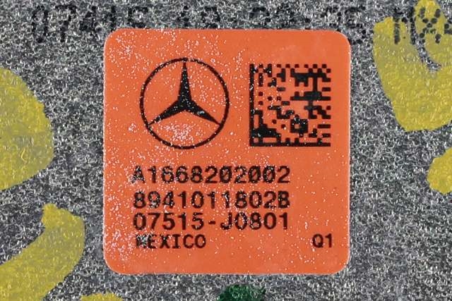 Bilstereo høyttaler til Mercedes GLE 2015-2018 (Fase 2) (W166) (W166) (MERCEDES|A 166 820 20 02|)