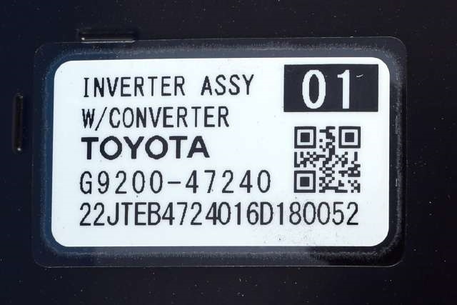 Inverter hybrid til Toyota Prius 2016-2023 (Type IV) (combi) (combi) (TOYOTA|G9200-47240|)
