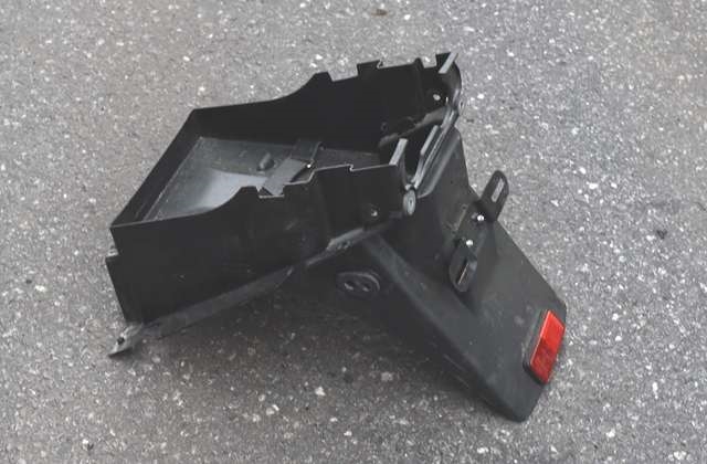MC, Bakskjerm til MC Kawasaki ZR-7, 1999-2003  