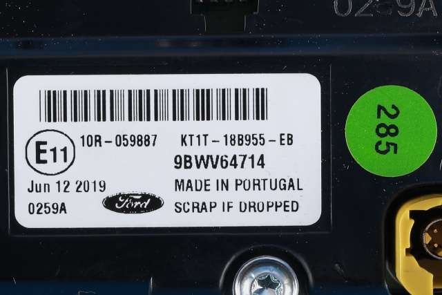 Instrument kjørecomputer til Ford Transit Connect 2018-->> Type II, Fase 2  (FORD|KT1T-18B955-EB|)