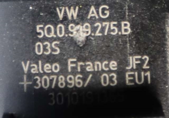 Parkeringssensor bak til VW Transporter / Caravelle 2019-->> (T6.1) (T6.1) (VAG|5Q0 919 275 B|)