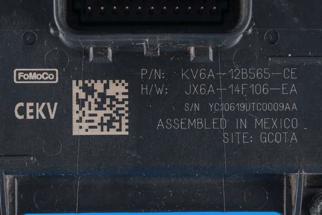 Styreenhet girkasse til Ford Transit Connect 2018-->> Type II, Fase 2 (FORD|KV6A-12B565-CE|)