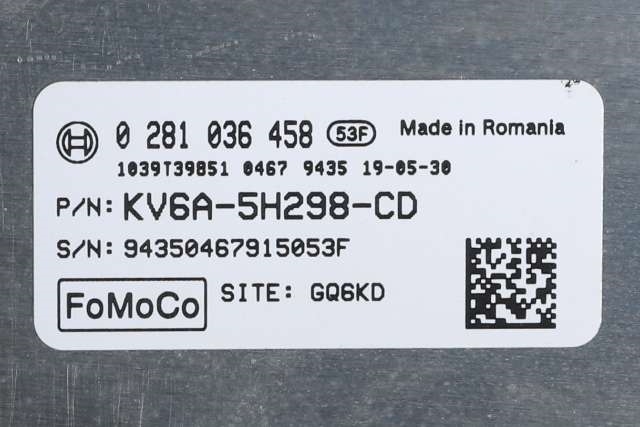 Styreenhet Ad-Blue til Ford Transit Connect 2018-->> Type II, Fase 2  (FORD|KV6A-5H298-CD|)