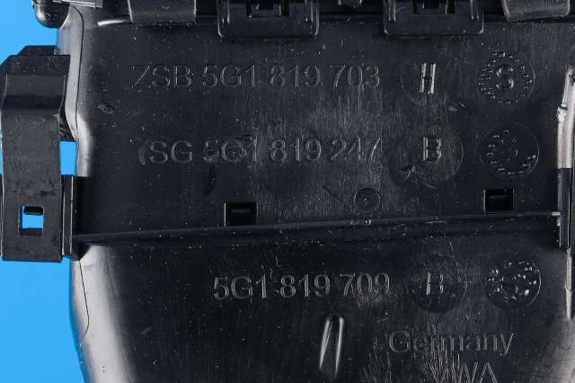 Dashbord friskluftdyse venstre til VW e-Golf 2014-2017 (Fase 1)  