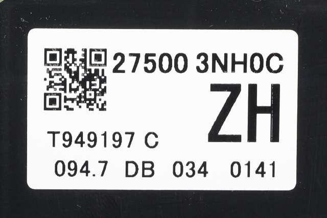Varmeapparat betjening til Nissan Leaf 2011-2017 (Type I)  (NISSAN|27500-3NH0C|)