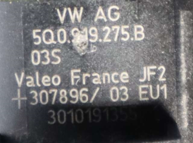 Parkeringssensor bak til VW Transporter / Caravelle 2019-->> (T6.1) (T6.1) (VAG|5Q0 919 275 B|)